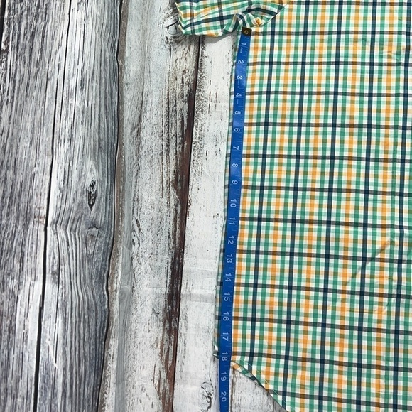 COLUMBIA Men's Rapid Rivers Il Short Sleeve Shirt Green/Blue/Orange Size XXL - Picture 8 of 13